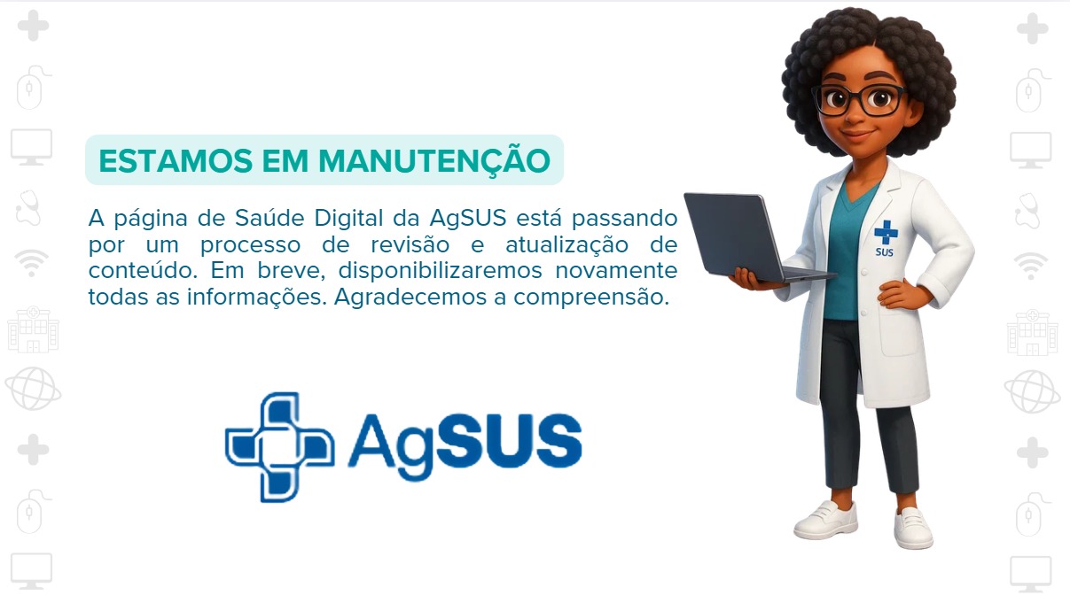 AgSUS - Plataforma em manutenção